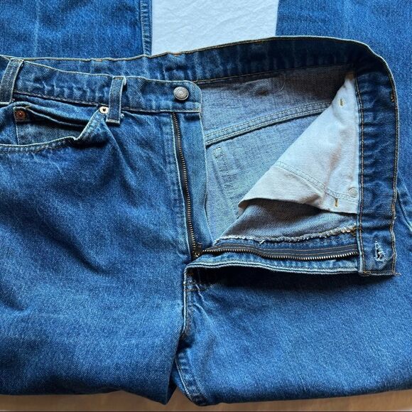 Levi's orange tab no tags,  blue high rise boot jeans in excellent condition - Picture 4 of 7